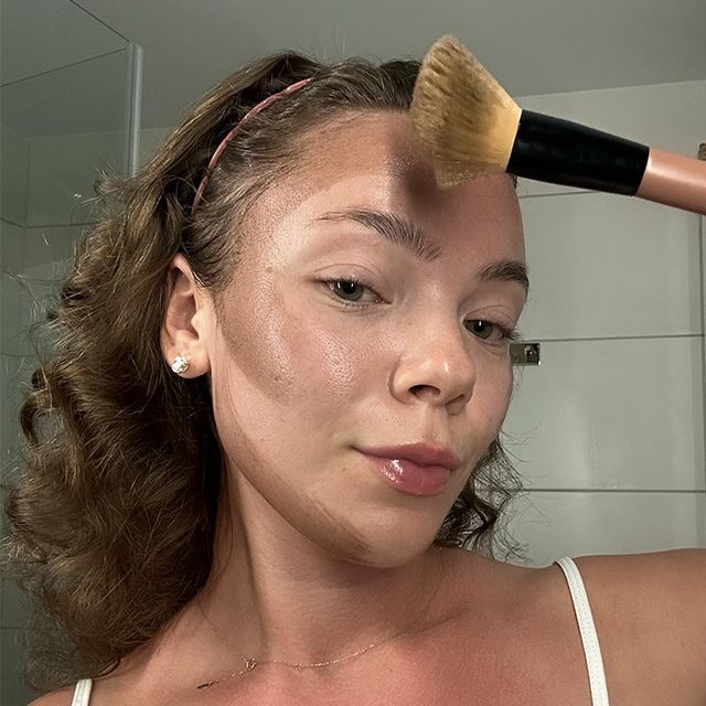 237 Self Tan Contour Brush från Makeup Mekka – bild 2