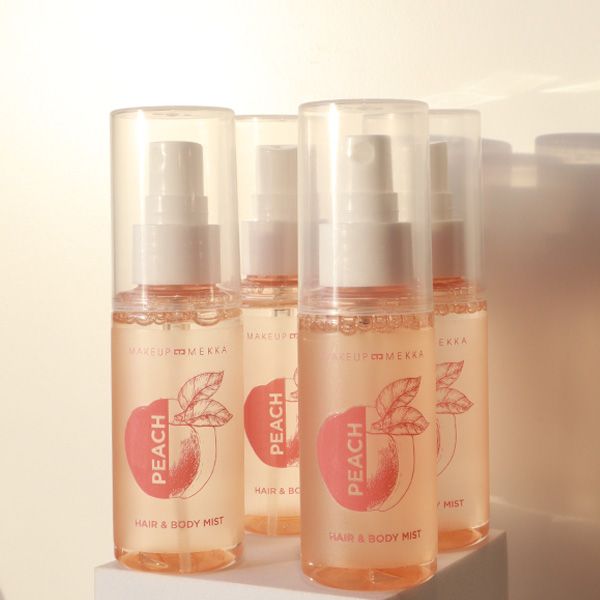 Peach Hair & Body Mist från Makeup Mekka – bild 2