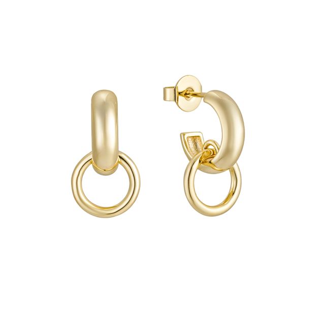 Golden Circle Earrings från Makeup Mekka