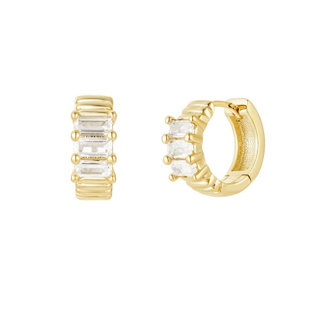 Sparkle Trio Huggie Hoops från Makeup Mekka