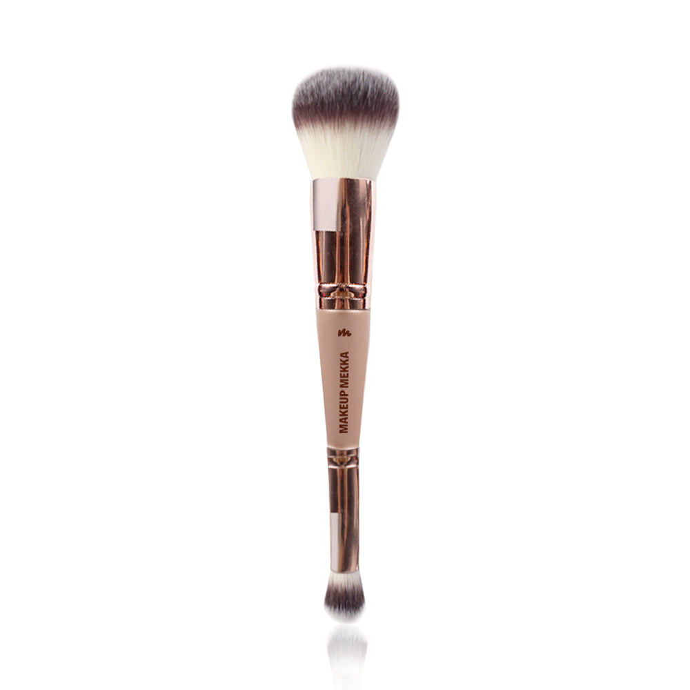 317 Foundation & Concealer Duo Brush från Makeup Mekka