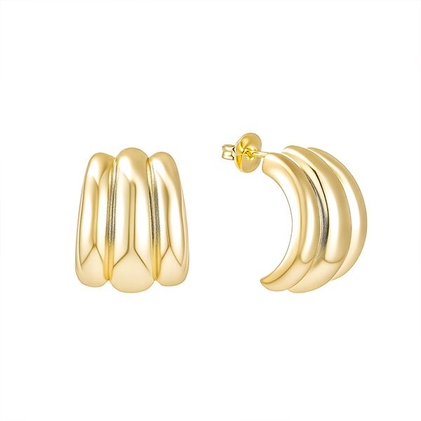 Bold Curve Earrings från Makeup Mekka